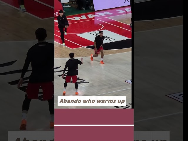 Abando who warms up