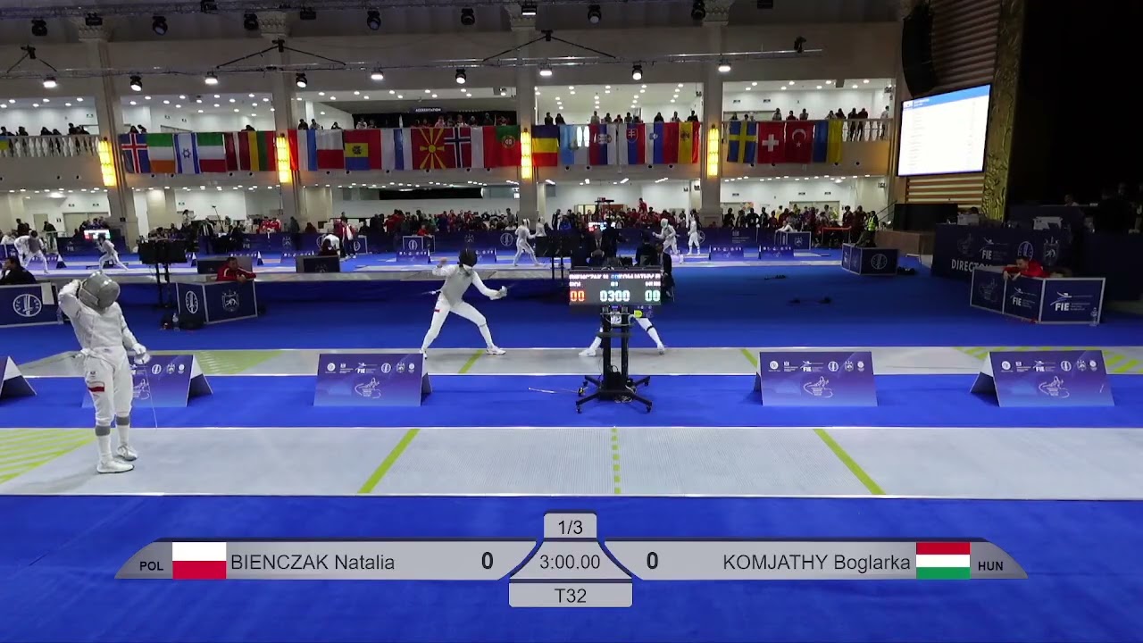 2026 136 T32 07 F S Individual  GEO Yellow KOMJATHY HUN vs BIENCZAK POL