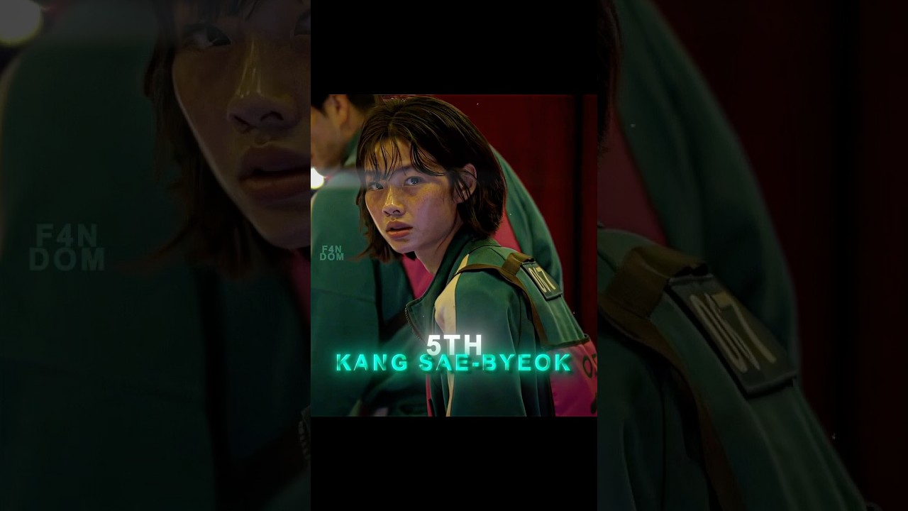 The most saddest deaths in squid game