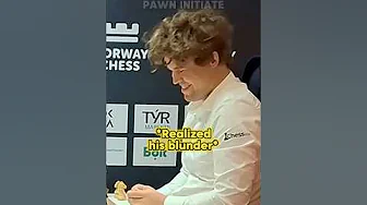 China No. 1 Sac his Queen in front of Magnus...