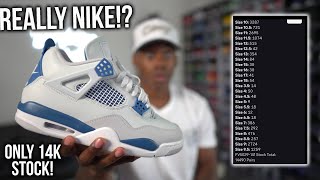 NIKE PLAYED US! The Jordan 4 Military Blue Release Did NOT Go As EXPECTED! Only 14K Pairs On SNKRS!?