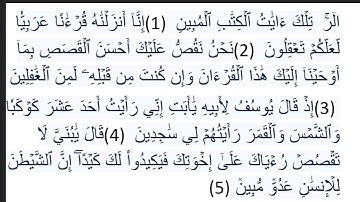 سورة يوسف عبدالرحمن الدلالي
