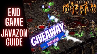 Project Diablo 2 (PD2) Javazon end game [GUIDE] GIVEAWAY!
