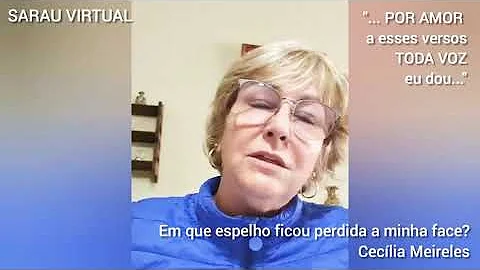 Em que espelho ficou perdida a minha face poema de Cecília Meireles?