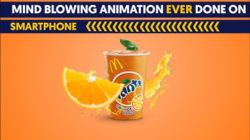 product  advertisement in kinemaster | motion graphics in kinemaster | Smartphone animation