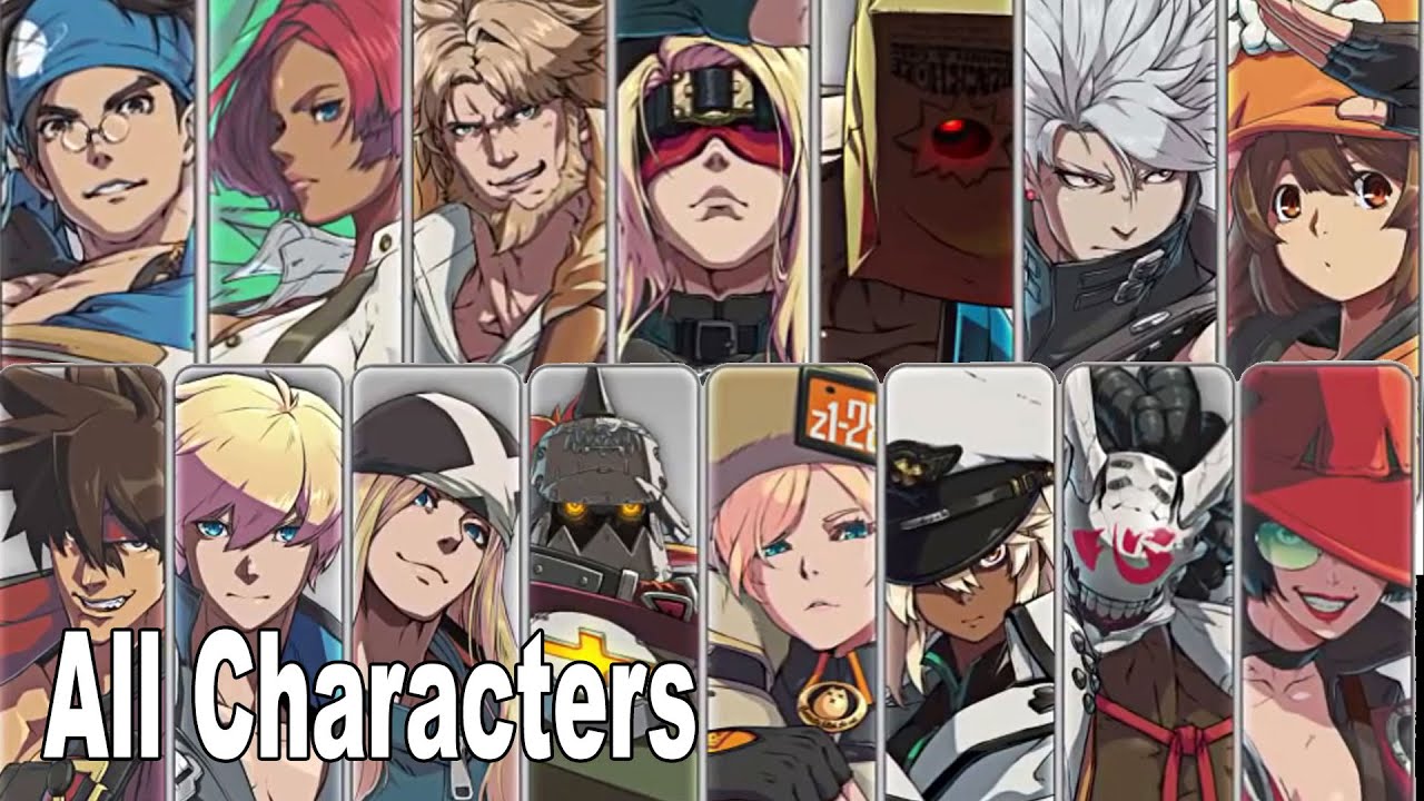 Guilty Gear Blue Hair Fighters Roster - wide 5