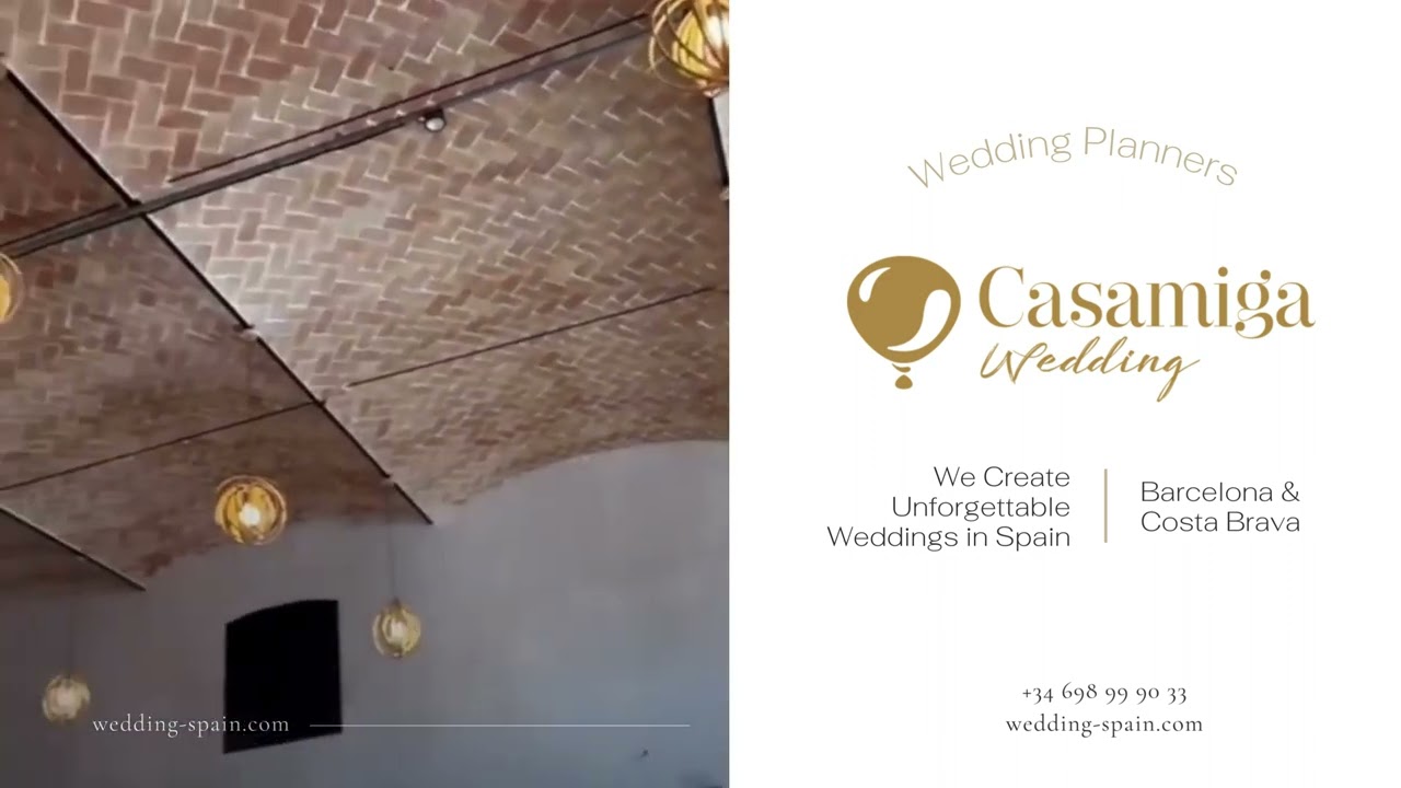 Barcelona wedding venues, Spain. Wedding Planners in Barcelona & Costa Brava - Casamiga Wedding