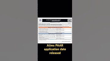 Aiims paramedical,bsc nursing pbsc nursing application date released#Aiims#nursing#viral#Shorts#