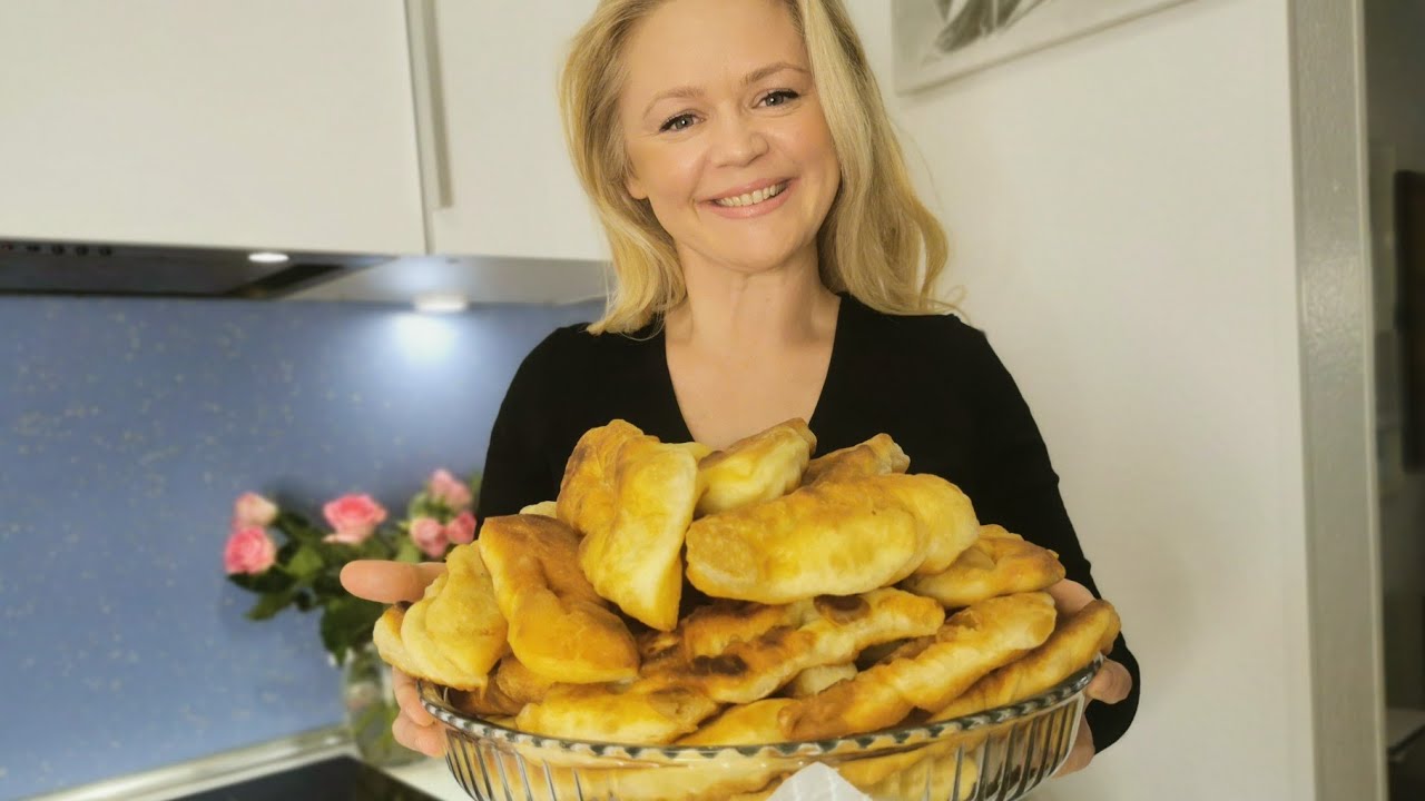 Krepli - luftige Joghurtteilchen 😋 russische Teigfladen