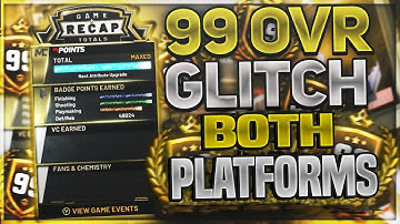 *NEW METHOD* 99 OVERALL GLITCH - MAX BADGES GLITCH - * FASTEST* XBOX & PS4