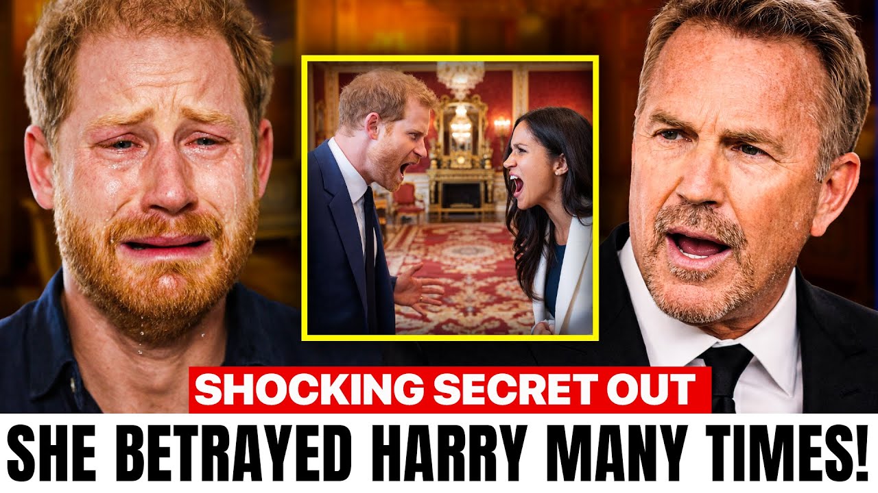 What Kevin Costner JUST SAID Has Harry QUESTIONING Everything About Meghan