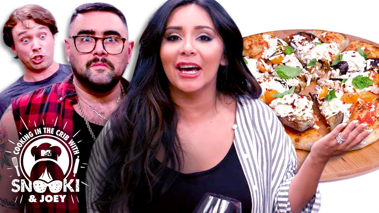 Snooki Makes Homemade Pizza 🍕ft. Frankie Celenza Cooking in the Crib