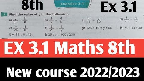 Exercise 3.1 Unit 3 Financial Arithmetic Class 8 Maths| Ex 3.1 Math 8th kpk and PTB| New course 2022