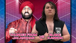 Blake Kannon vs The Thunder from Jalandhar (MPW: Brawl at the Hall)