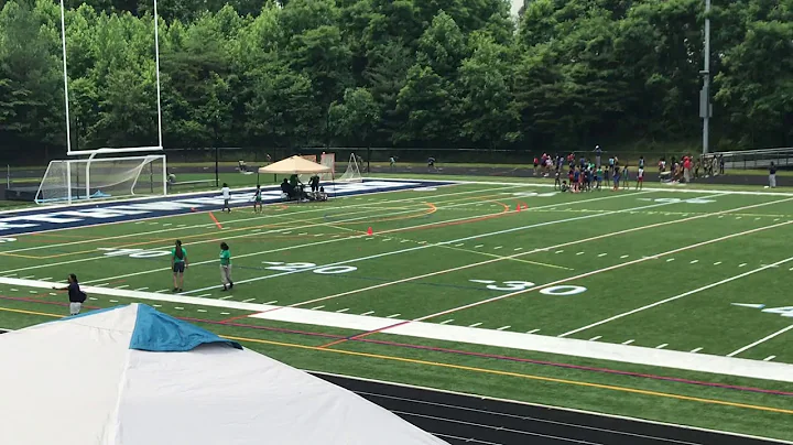 1st place 200m dash 9 year olds