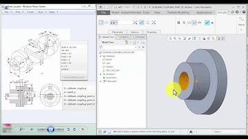 How to Make Old ham Coupling Parts in Creo
