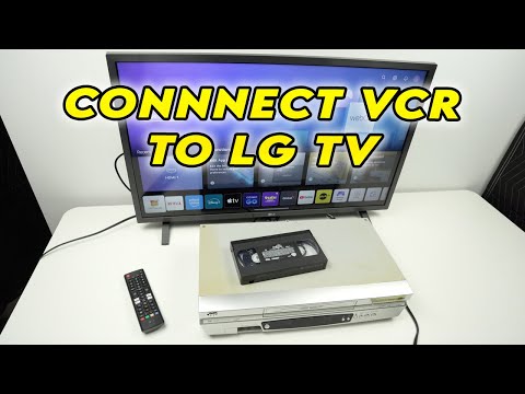 How to Connect a VCR to an LG Smart TV