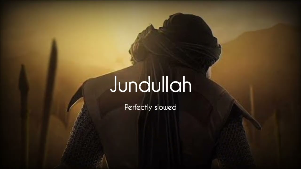 Jundullah perfectly slowed with rain   nasheed  islam  viral  muslim   Servent of Allah