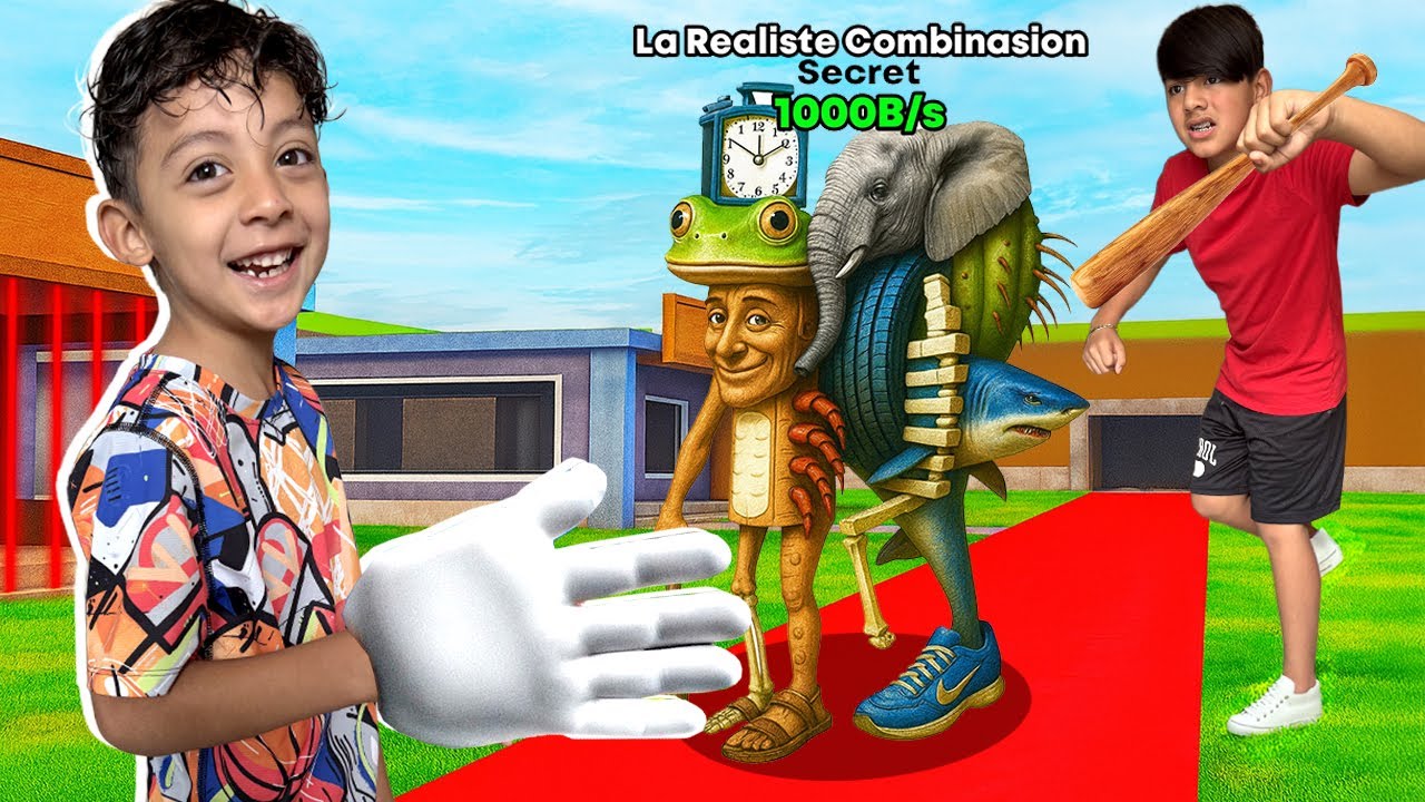 Jugué Roba Un Brainrot En La Vida Real con MI FAMILIA!!