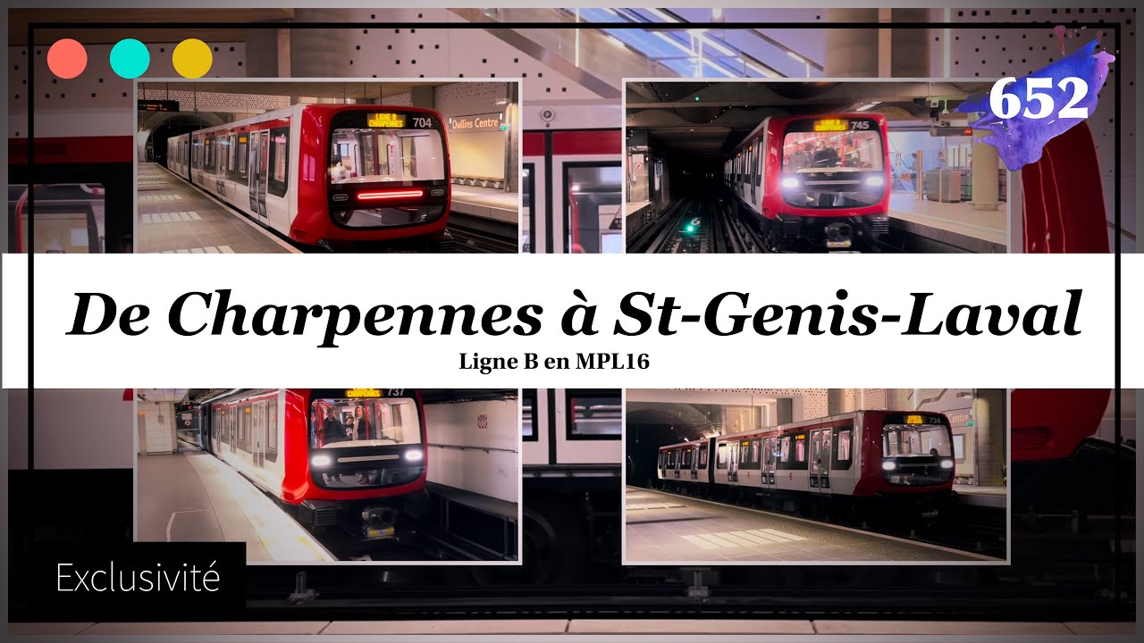 De Charpennes à Saint-Genis-Laval - Hôpital Lyon Sud, en MPL16 #652