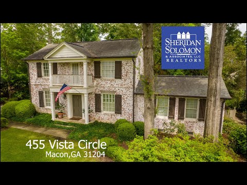 455 Vista Circle, Macon, GA home video tour