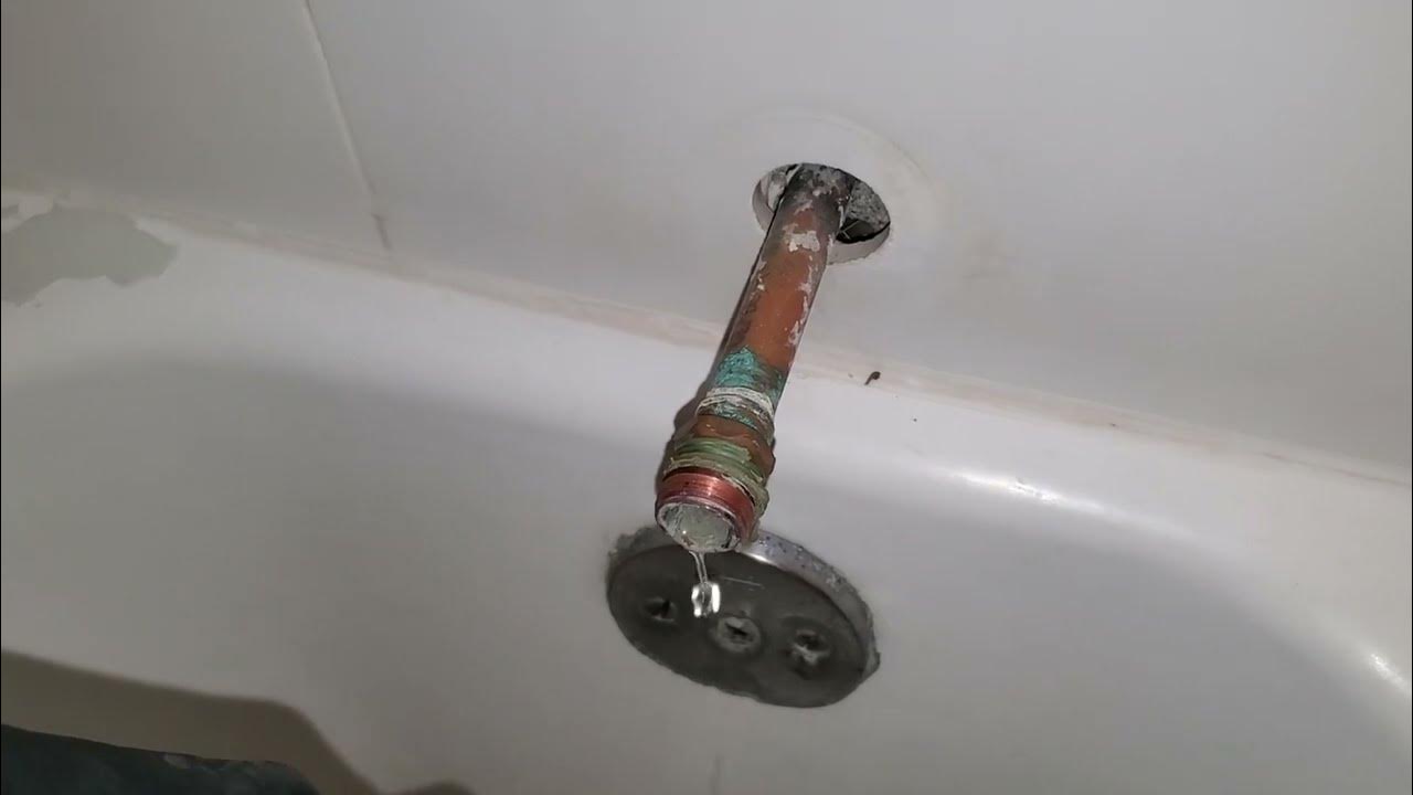 Bathtub spout diverter not holding back water YouTube