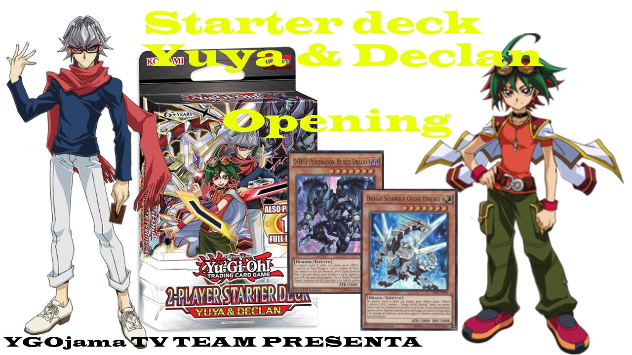 YUGIOH 2 Player Starter Deck Yuya & Declan
