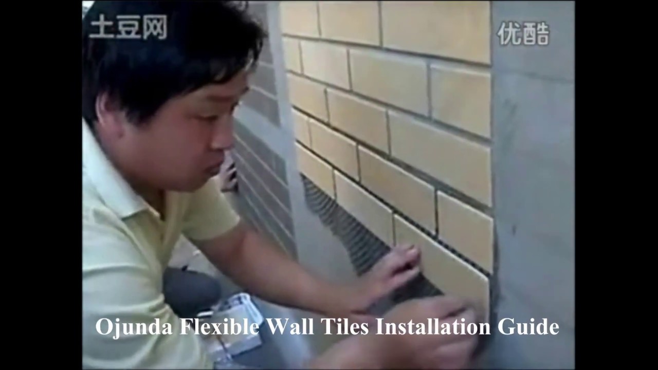 Flexible Wall Tiles Installation Video YouTube