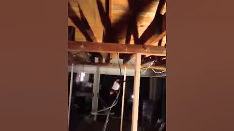 I show how to determine if a wall is load bearing