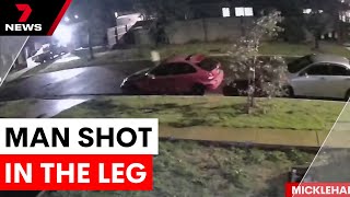 Shooting in Melbourne's North leaves man injured | 7NEWS