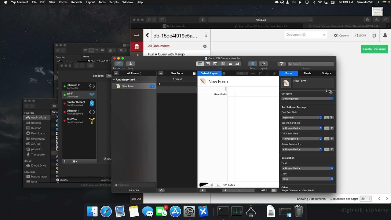 Setting up CouchDB on your Mac to use with Tap Forms 5 YouTube