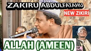 Zakiru Abdulfatahu New zikiri | Du'a // full audio