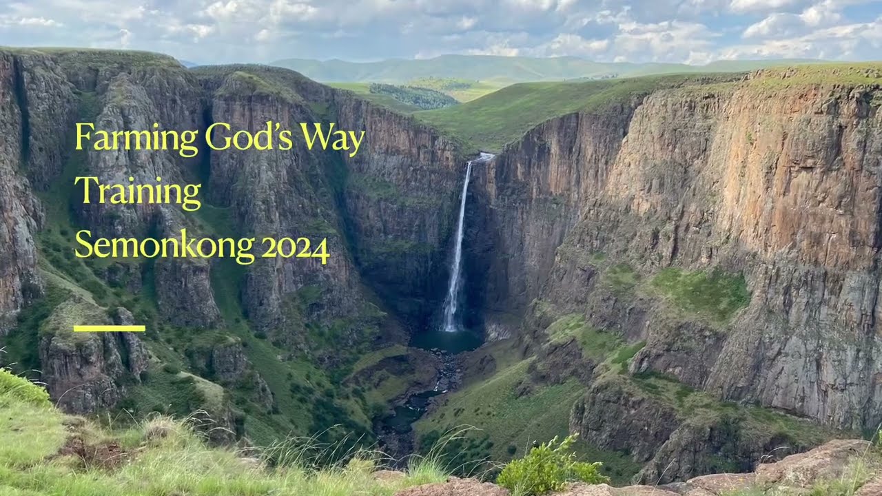 Farming God’s Way training in Semonkong