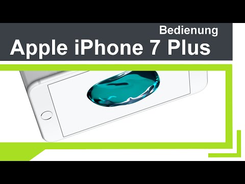 Apple iPhone 7 Plus - Bedienung