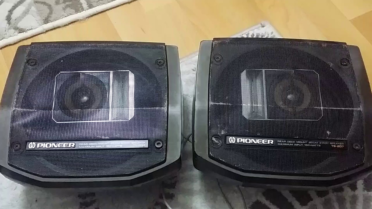 Efsane Pioneer TS-207 Hoparlör Test