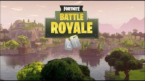 Fortnite Gameplay (Surface Book)