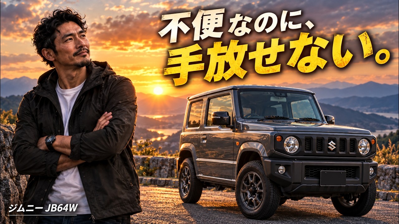 Jimny JB64W] It's inconvenient, but I can't let it go 7 moments