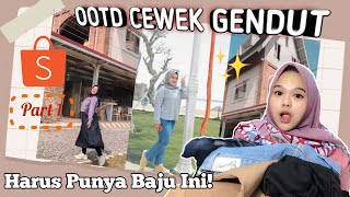 5 BAJU YANG HARUS DIMILIKI WANITA GEMUK!! BELI BAJU BIG SIZE DI SHOPEE UNDER 100K || Shopee Haul