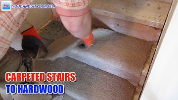 How to Convert Carpeted Stairs to Hardwood