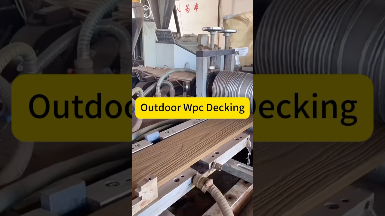 3D Embossed Woodgrain Outdoor Waterproof WPC Flooring Composite Decking 