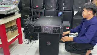 Ashley V62PRO Power Amplifier Super Powerful 4-Channel Power Amplifier for Professional Sound S