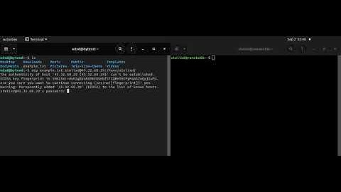 SCP Command - Copy a file from your local computer to a remote host