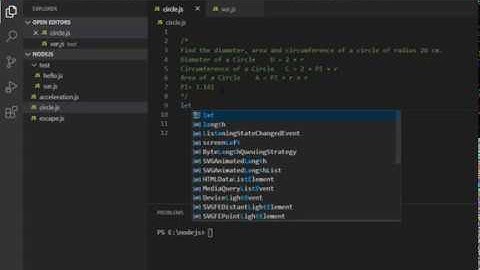 Node.js for Absolute beginners in Sinhala -05 Using variables for Calculation (Basic JavaScript)