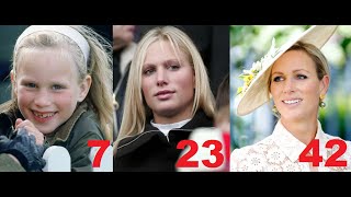 Zara Tindall from 0 to 43 years old