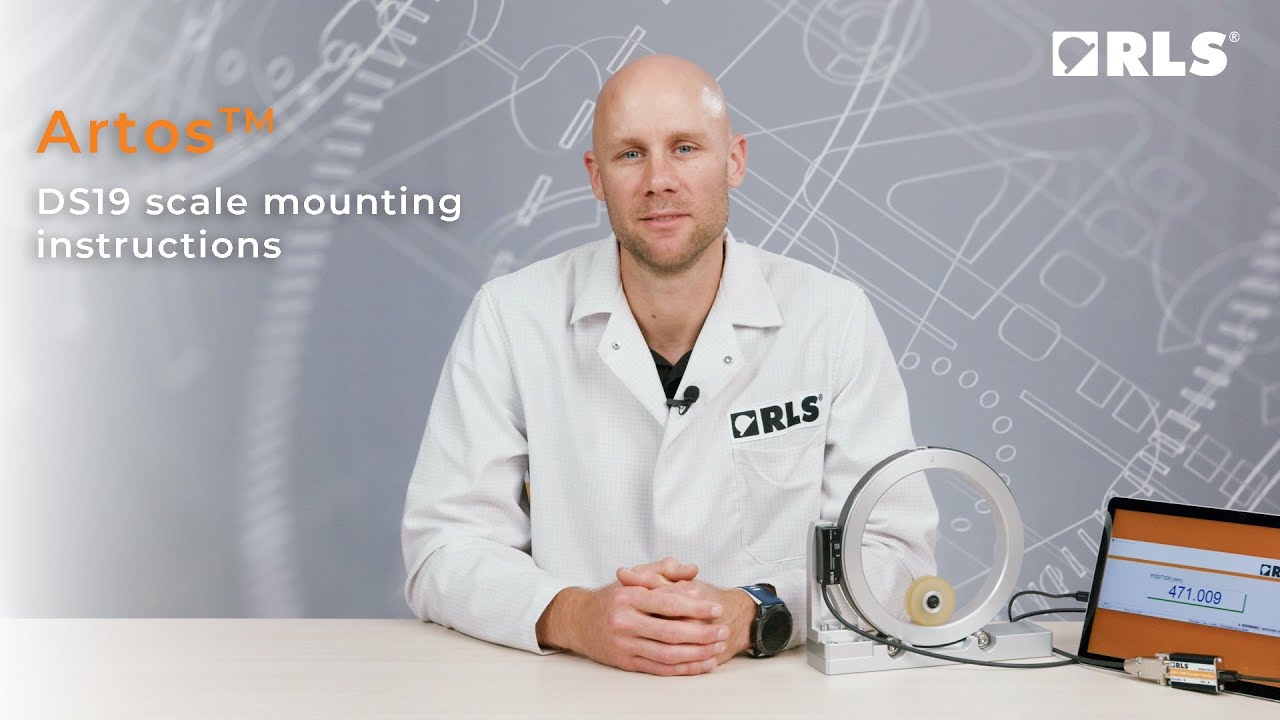 Artos Scale Mounting Instruction (scale DS19 on partial arc)