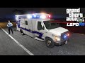 GTA 5 Paramedic Mod - I cant Believe This Happened To Grandma (LSPDFR Ford E-450 Ambulance)