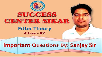 Fitter Theory ǁ Important Questions ǁ [Class-02] By: Sanjay Sir