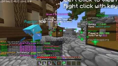 Opening 58 Crates on MineSaga!!! EPIC LOOT