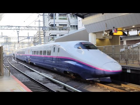 【4K】 E3系2000番台+E2系1000番台 東京発車 #e3系 #e2系  #新幹線