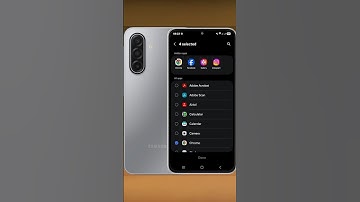 Samsung Galaxy A17 App Hide Settings #shorts #youtubeshorts #ytshorts